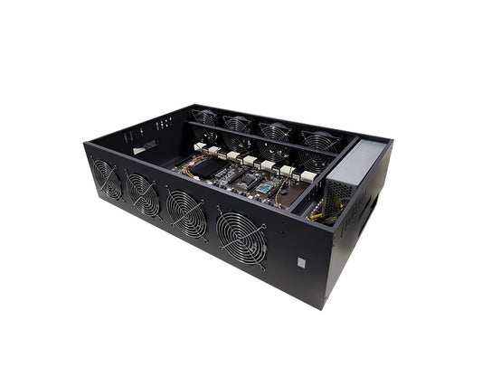 8 GPUs slot Mining Barebone System